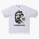 Bape Store DSMG XXV Ape Head Tea White