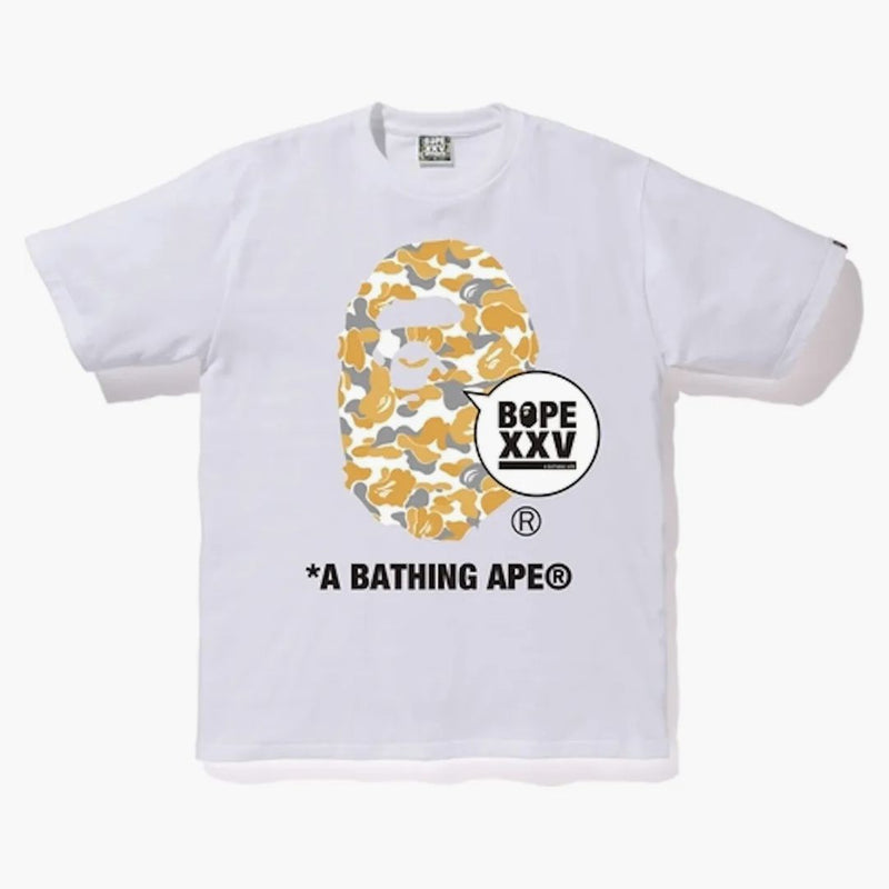BAPE Store Fukuoka XXV APE Head Tee White