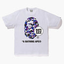 Bape Store Hong Kong XXV Ape Head Tea White