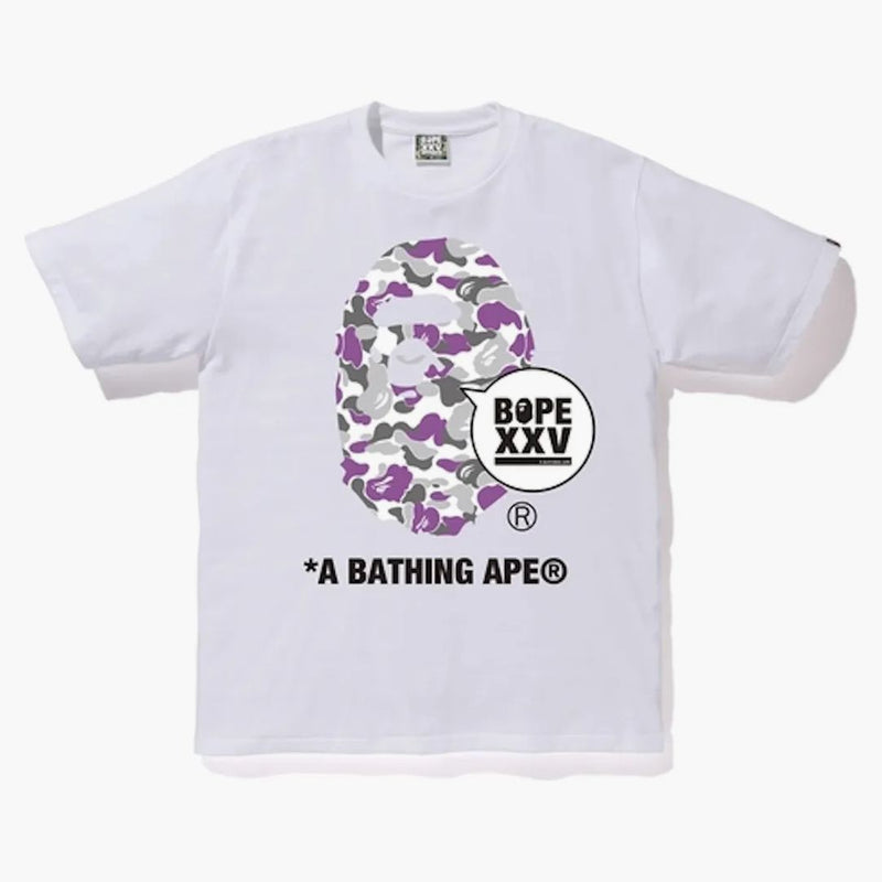 BAPE Store New York XXV APE Head Tea White
