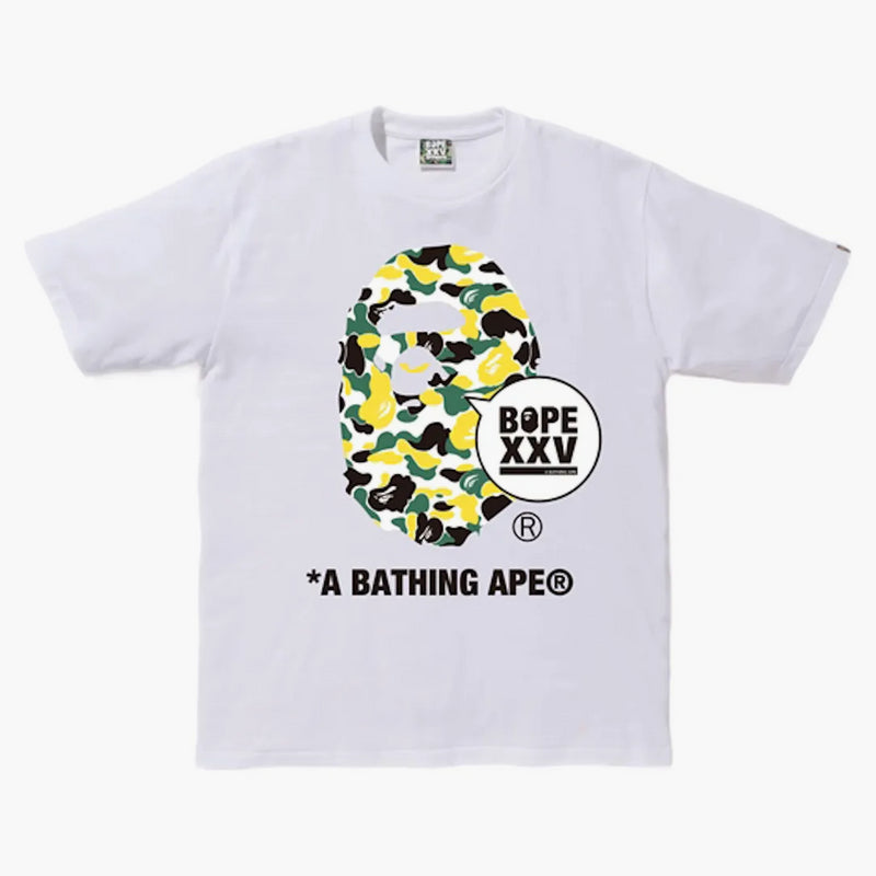BAPE Store Osaka XXV APE Head Tea White