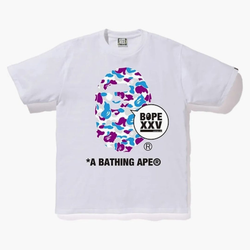 Bape Store Yokohama XXV Ape Head Tee White