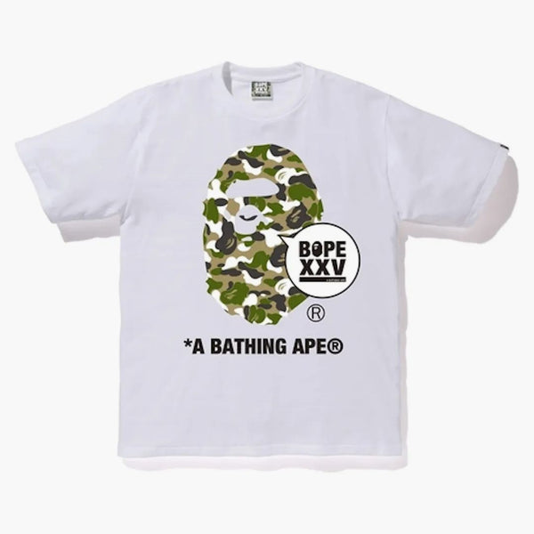Bape Store Zozo XXV Ape Head Tea White