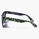 Bape Sunglasses 4 m BS13046 Black/Green