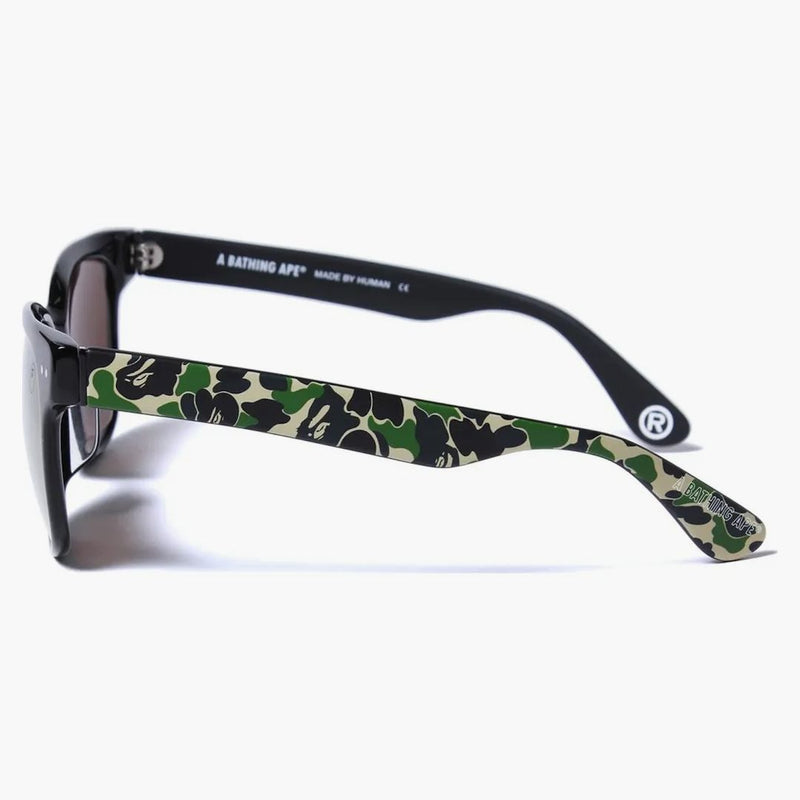BAPE Solglasögon 4 M BS13046 SVART/GRÖN