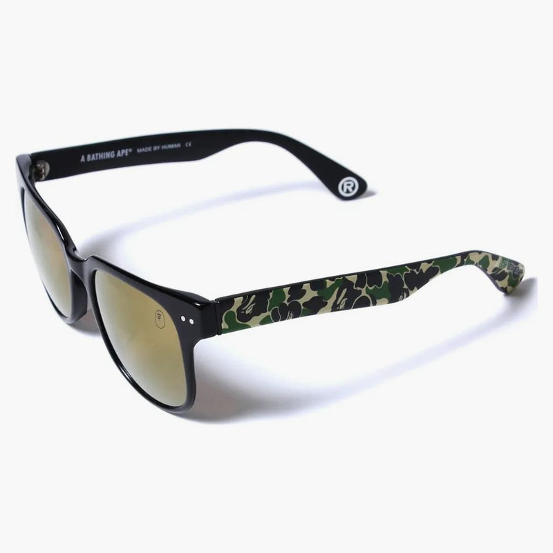 BAPE Solglasögon 4 M BS13046 SVART/GRÖN