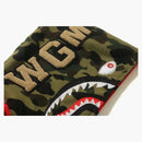 Bape Swarovski Shark Full Zip Hoodie Red