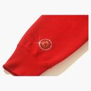 Bape Swarovski Shark Full Zip Hoodie Red