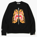 Bape Tiger Heavy Weight Crewneck Black