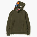 BAPE Vintage Wash Wash Wark Wide Pulhever Holdie Olive Olive