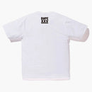 Bape XXV Cities Camo Ape Head Tee White/Green