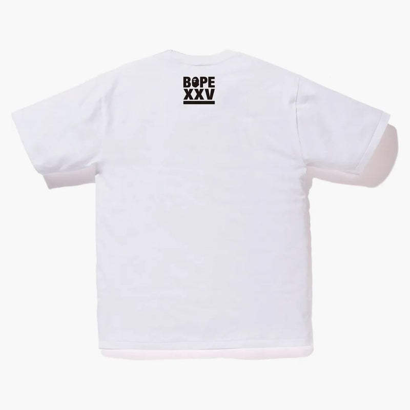 Bape XXV Cities Camo Ape Head Tea White/czerwony