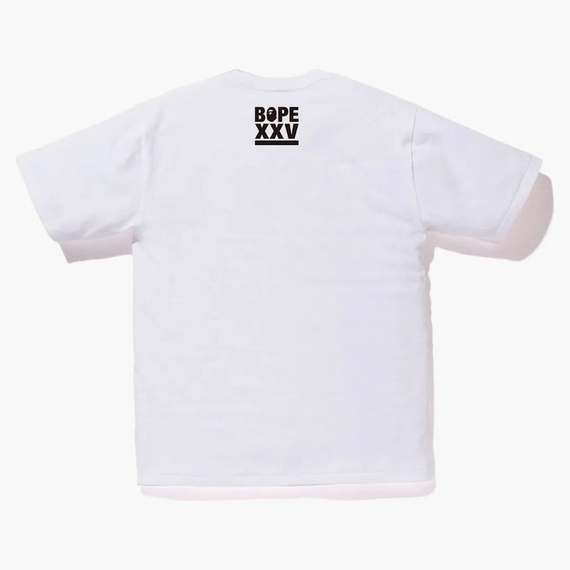 Bape XXV Cities Camo Logo Tea White/Róż