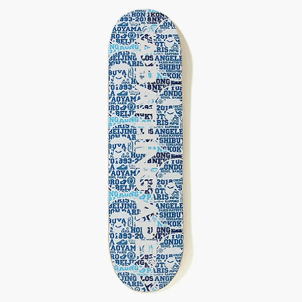 BAPE XXV CITES CAMO CACEBOOD Deck Blue