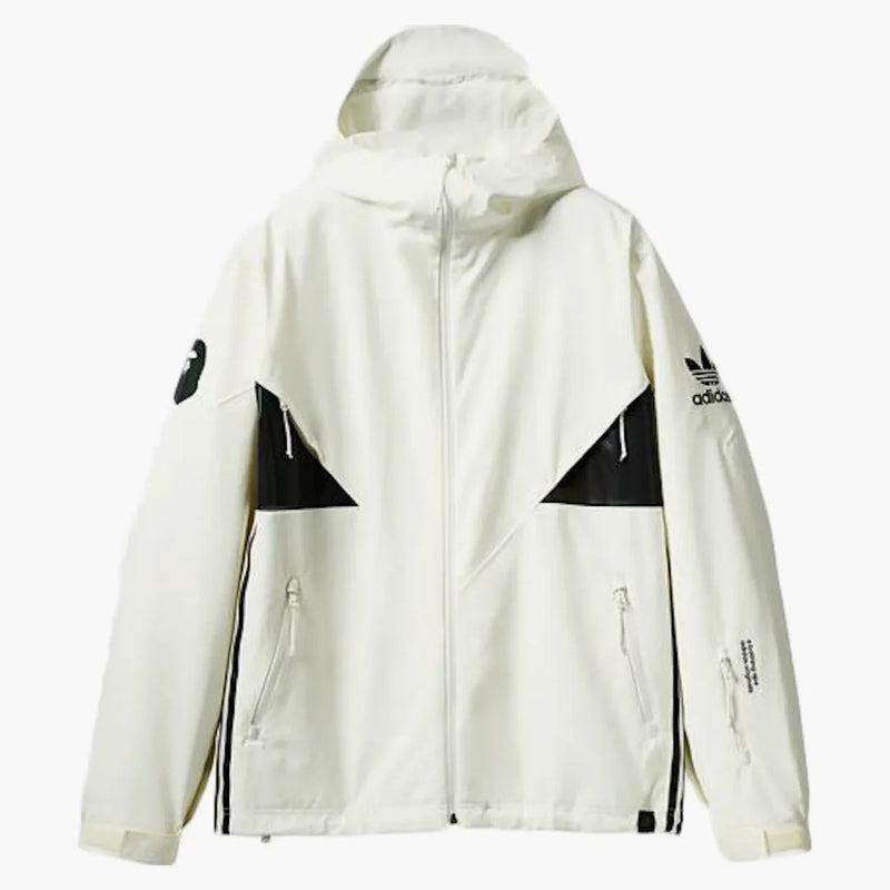 Bape X Adidas Snow Jacket White