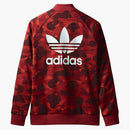 Bape X Adidas Adicolor Track Top Raw Red