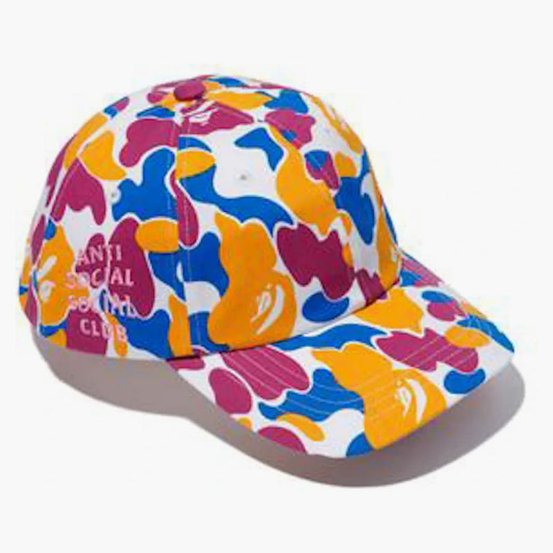 BAPE X Anti Social Club La Exclusive City Camo Strapback (FW19) multicolor