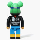 Bearbrick X Hebru Brantley Flyboy Shark 400% Bearbrick Black