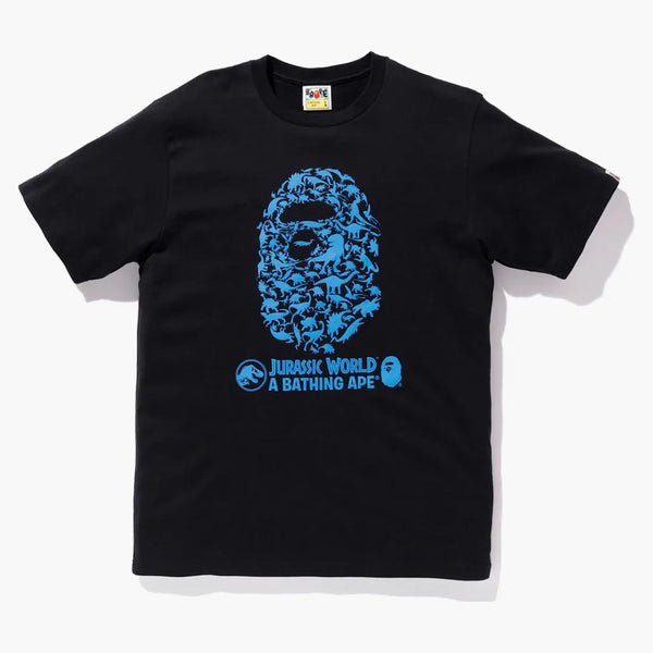 BAPE X JURASSIC WORLD DINOSAU CAMO APE CEBE TEA NEGRO