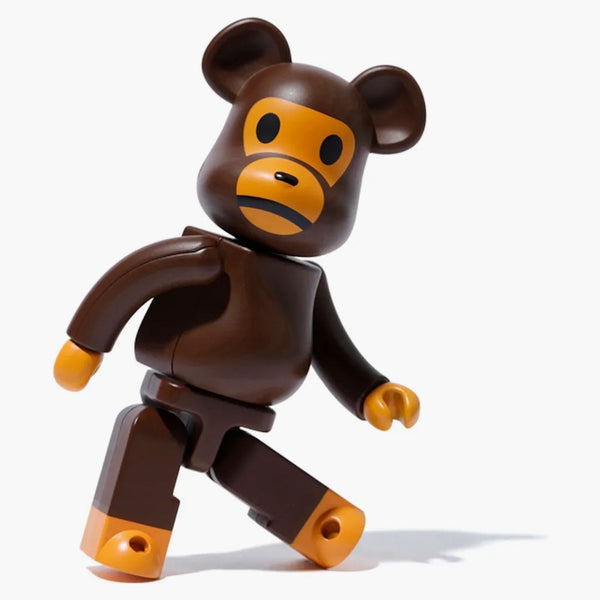 Bearbrick X Medicom Baby Milo Superalloy Chogokin 200% Bearbrick Brown