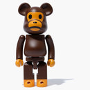 Bearbrick x Medicom Baby Milo Superalloy Chogokin 200% Bearbrick Brown