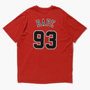 Bape x Mitchell & Ness Bulls Tea Red