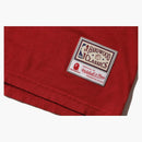 Bape x Mitchell & Ness Cavs Tea Burgundsko