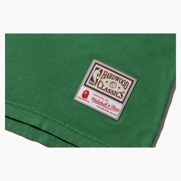 Bape X Mitchell & Ness Celtics Tea Green