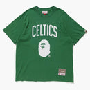 Bape x Mitchell & Ness Celtics Tea Green