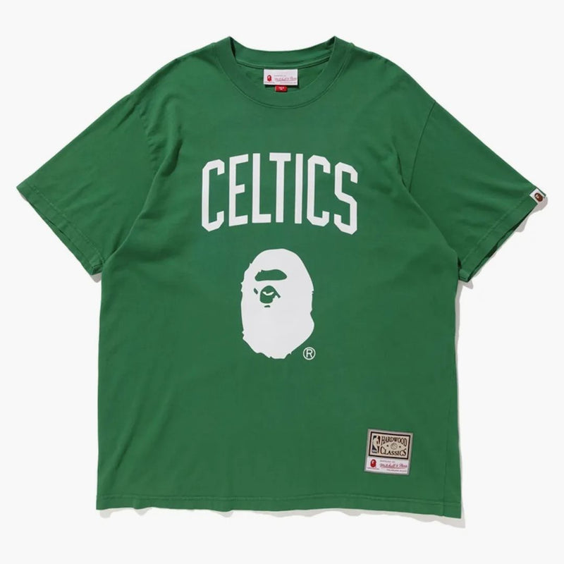 Bape X Mitchell & Ness Celtics Tea Green