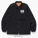 Bape X Naruto Coach Jacket Black