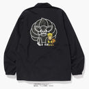 Bape X Naruto Coach Jacket Black