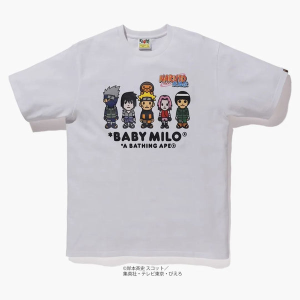 BAPE X Naruto Milo #3 Tee White