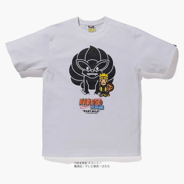 Bape X Naruto Milo #4 Tee White