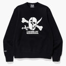 BAPE X Neighborhood Ape & Skull CrewNeck Black