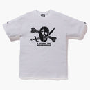 Bape X Neighborhood Ape & Skull Tea White