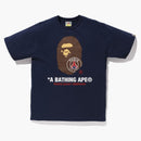Bape X PSG Ape Head Tea Navy