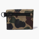 Bape x Porter 1 ° portafoglio camo verde