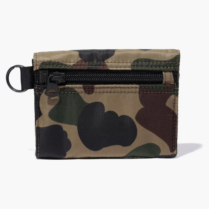 Bape X Porter 1st Camo Wallet Green