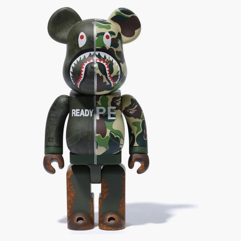 Bearbrick X Readymade 100% & 400% Set Bearbrick Olive Drab