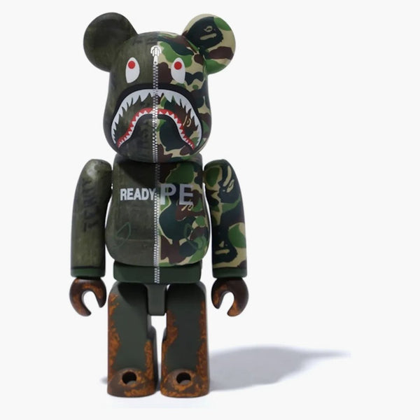 Bearbrick X ReadyMade 100% & 400% set Bearbrick Olive DRAB
