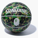 Bape X Spalding ABC Camo Basketball Green