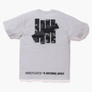 Bape X undefeated APHead Tee White