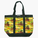 BAPE X UNDEFEATED Island Tote Green