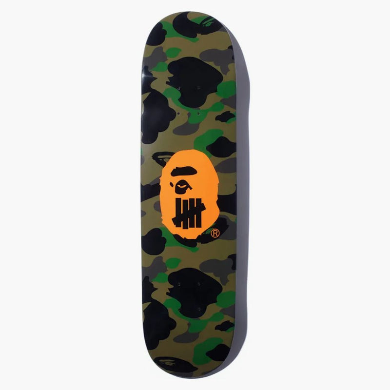 Bape X undefeated Skate Skateboard Deck Green