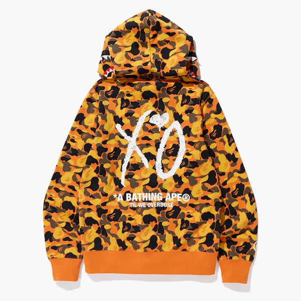 Bape x xo Shark Pullover Blue Orange