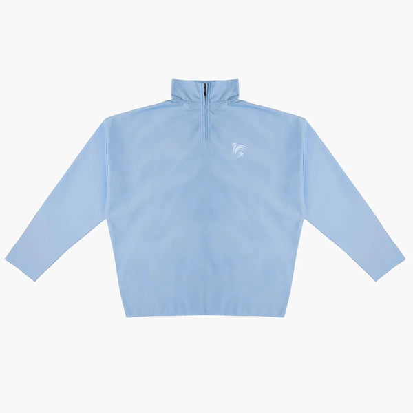 Barbeux Nylon Halfzip Babyblue