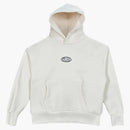 Barrow Logo Print Hoodie Cream