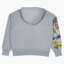 Barrow Patch Hoodie Grey