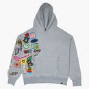 Barrow Patch Hoodie Grey
